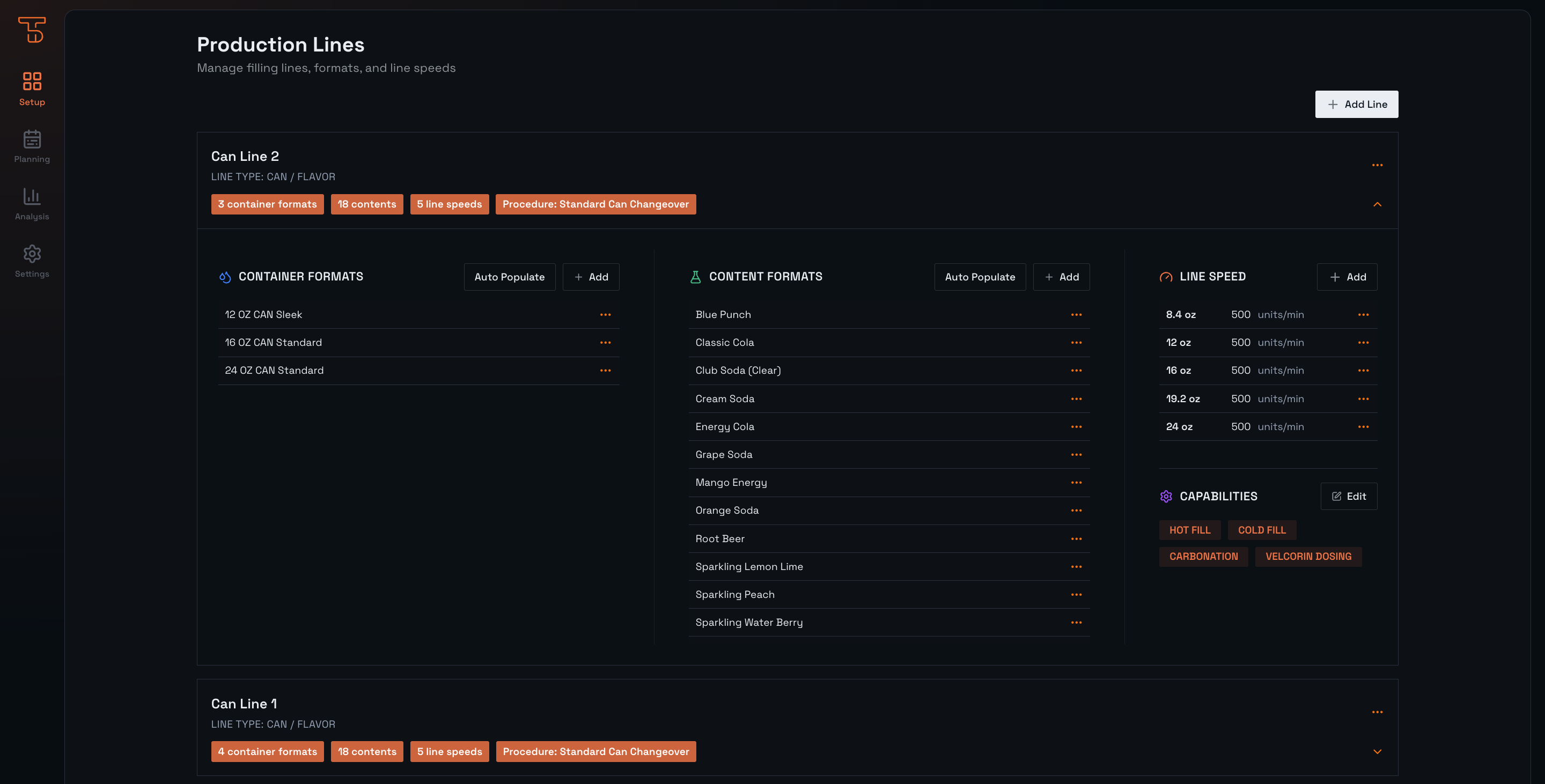 TAKTORA - Line readiness overview